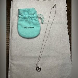Tiffany&Co. Sterling Silver Pretzel Chain Necklace 16.5”